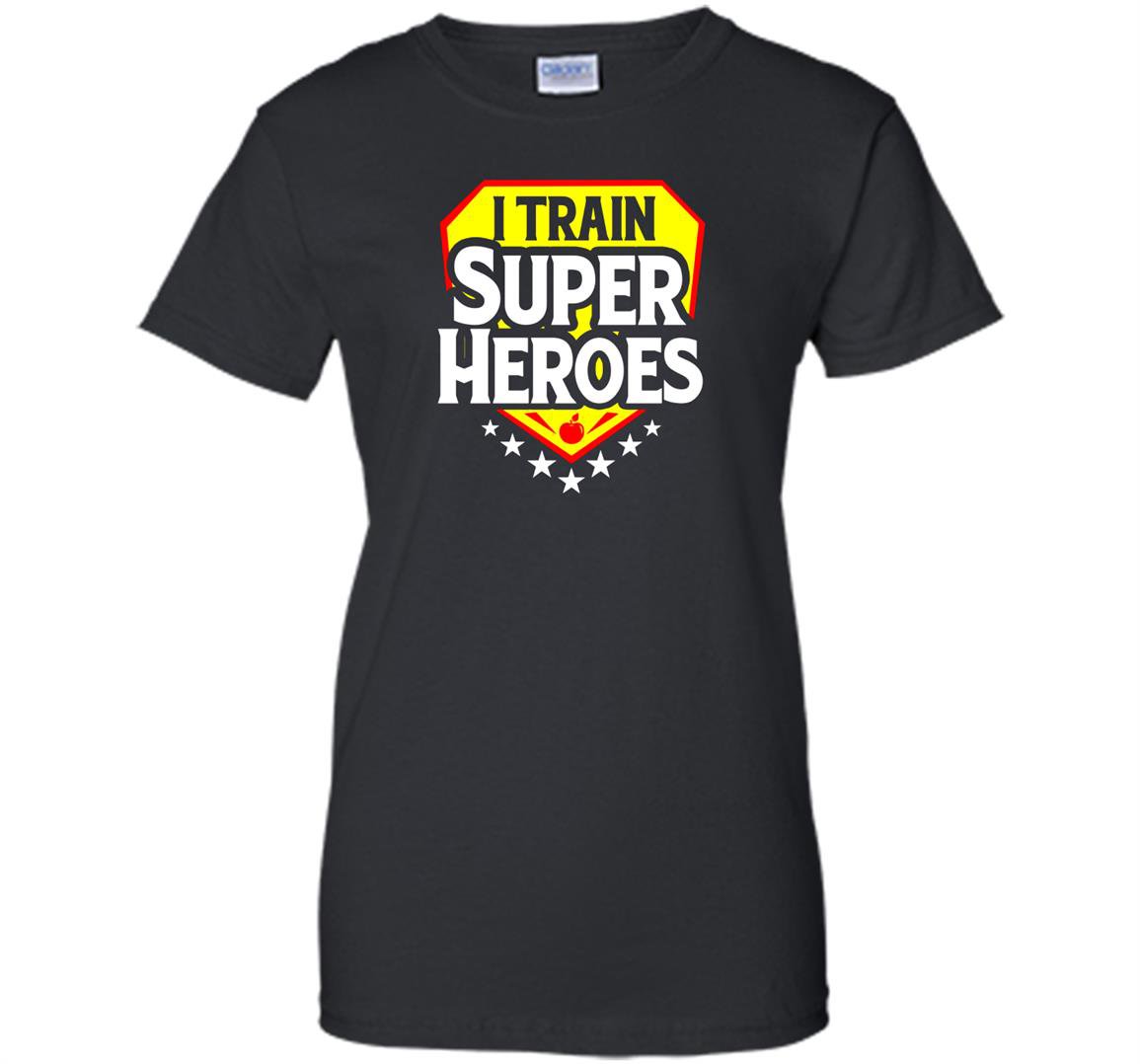 I train super heroes for teachers Women