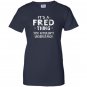 Its a fred thing funny novelty gifts name Women