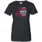 I wear burgundy for my dad multiple myeloma awareness Women
