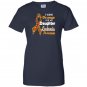 I wear orange for my daughter leukemia awareness Women
