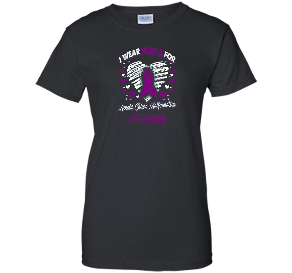 I wear purple for arnold chiari malformation awareness Women