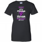 I wear purple for my mom pancreatic cancer awareness Women