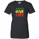 Jamaica one love rasta colors reggae Women