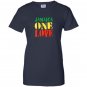 Jamaica one love rasta colors reggae Women