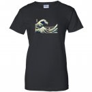 Japanese the great wave off kanagawa vintage art Women