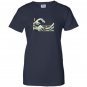 Japanese the great wave off kanagawa vintage art Women