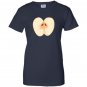 Juicy red apple funny fruit lover halloween costume Women