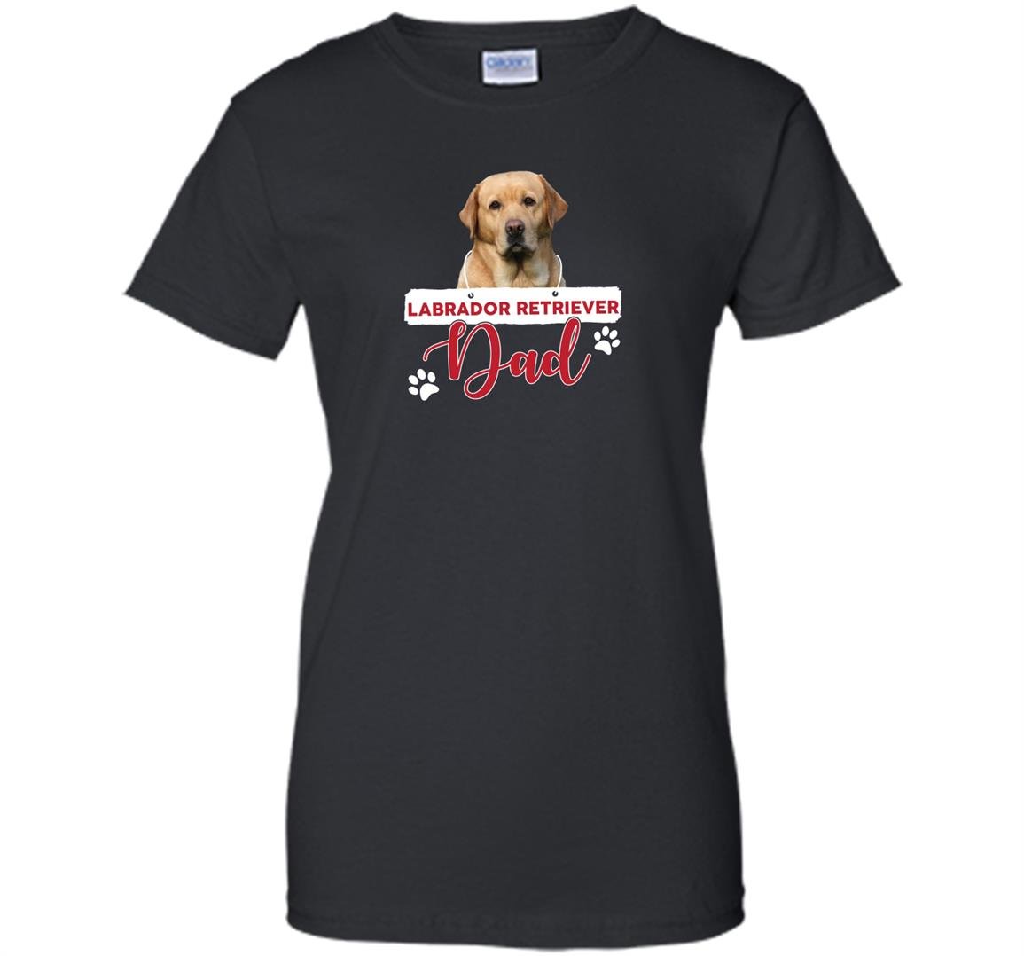 Labrador retriever dad fathers day Women