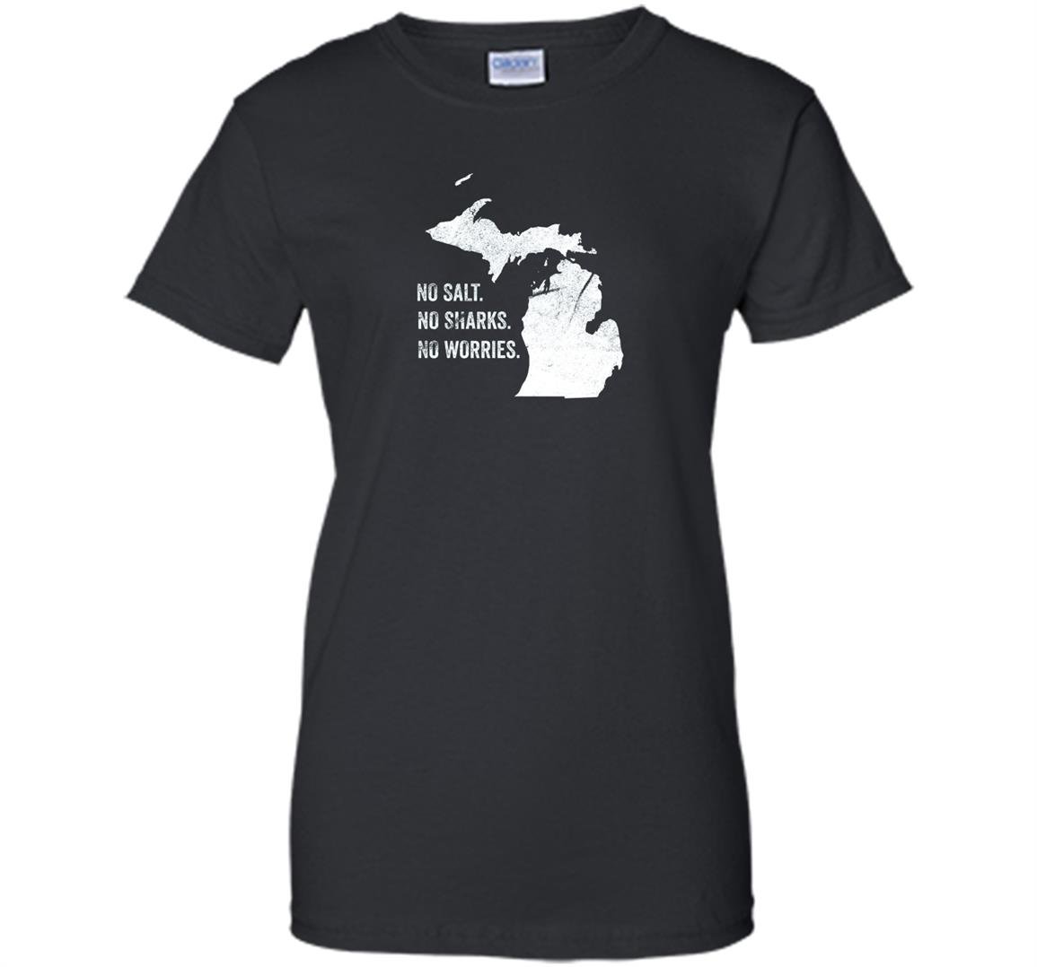 Lake michigan funny no sharks salt worries born home Women