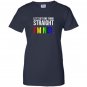 Lets get one thing straight im not lgbt rainbow flag Women