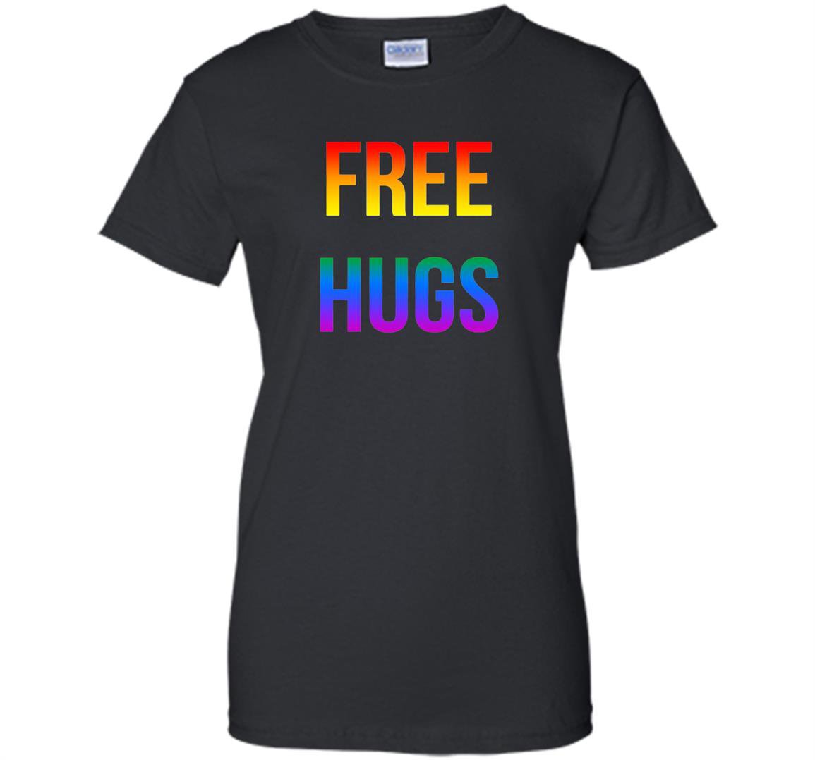 Lgbt gay pride free hugs rainbow Women