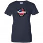 Liberia flag liberian flag hands Women