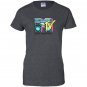 Logo retro teal boombox Women