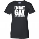 Loo show im not gay but 20 bucks is 20 bucks workout graphic Women