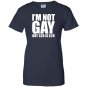 Loo show im not gay but 20 bucks is 20 bucks workout graphic Women