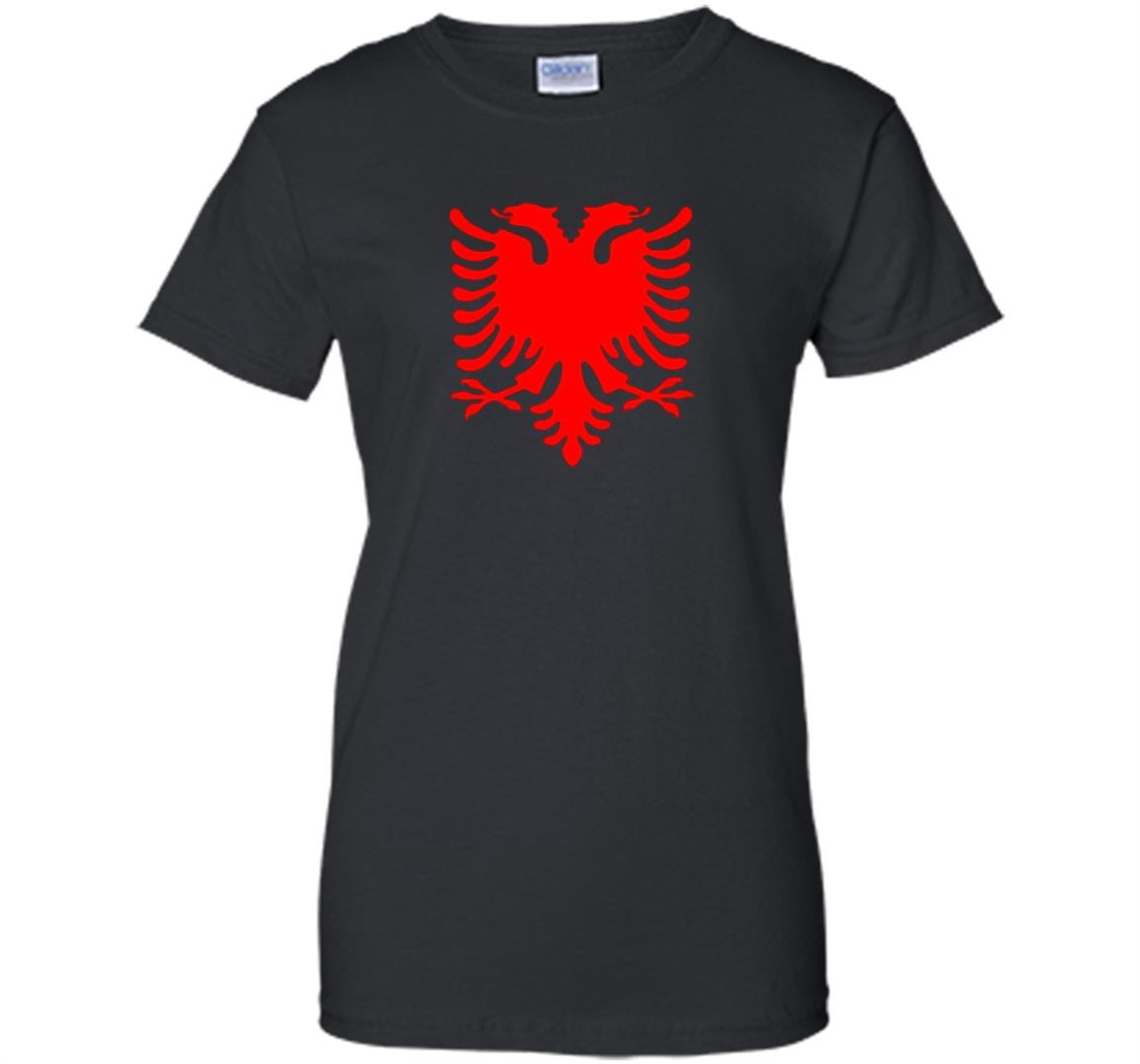 Loo show albanian flag eagle Women
