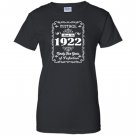 Made in 1922 95th birthday gift Women