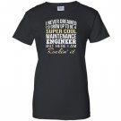 Maintenance engineer funny gift Women