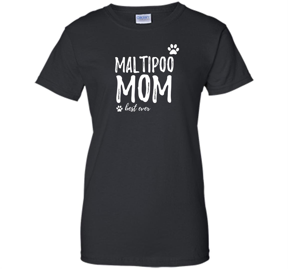 Maltipoo mom funny gift for dog Women