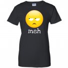 Meh bored emoji face Women