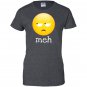 Meh bored emoji face Women