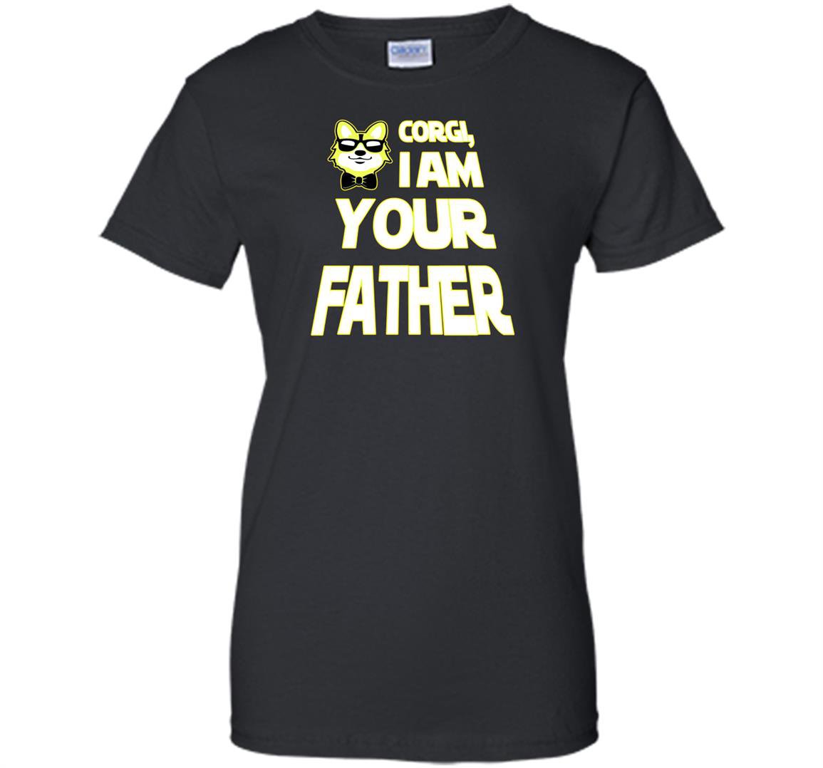 Fathers day corgi i am your father Women
