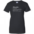 Abuelo definition funny gift for spanish grandfather Women
