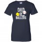 Dad of ballers funny baseball softball gift from son Women