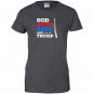 God guns beer and trump 2nd amendment 4th of july Women