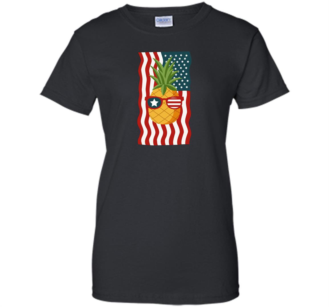 Merica sunglasses flag pineapple 4th of july patriots Women