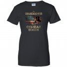 My granddaughter wears combat boots Women