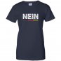 Nein german no saying funny germany vintage Women