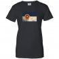 New tulsa flag vintage style distressed Women