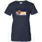 New tulsa flag vintage style distressed Women