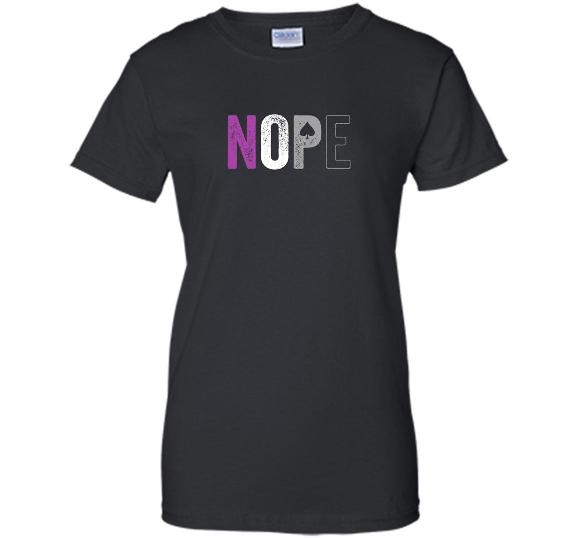 Nope asexual pride asexuality ace flag ally gift Women