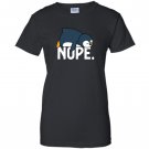 Nope relaxed not today funny lazy penguin nope Women