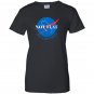 Not flat we checked nasa logo Women