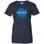 Not flat we checked nasa logo Women