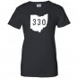 Ohio 330 area code akron oh graphic Women
