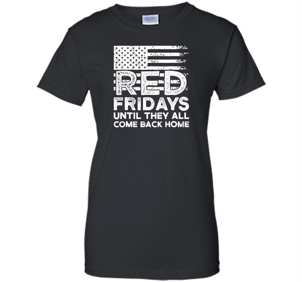 On friday we wear red support our troops gift Women