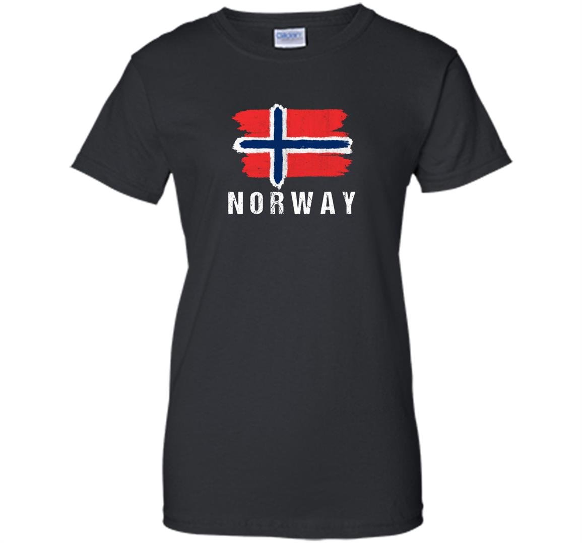Painted norway flag norwegian flag hood Women