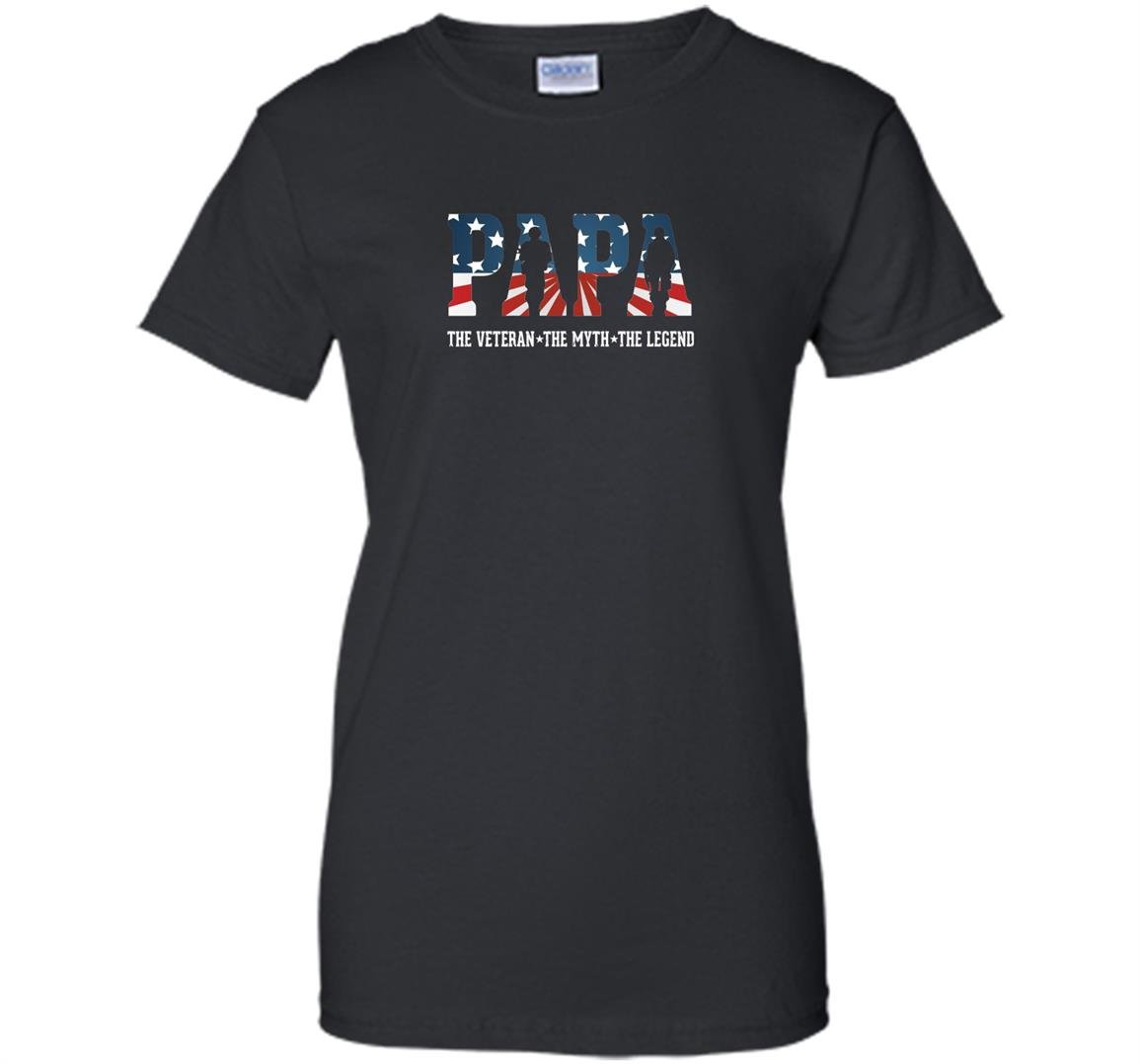 Papa the veteran the myth the legend grandpa gift Women