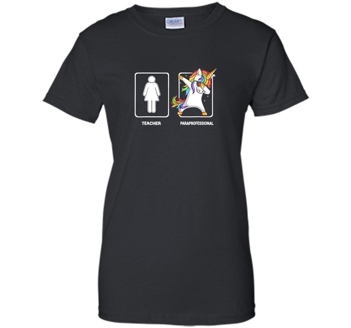 Paraprofessional unicorn dabbing funny dab gift Women