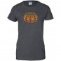 Paw print pumpkin halloween Women