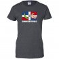Platano dominican republic flag glass emoji face Women