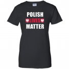 Polish lives matter with flag ornaments Women