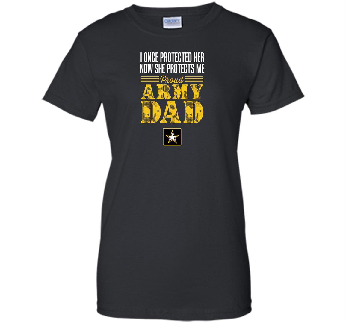 Proud army dad daughter soldier air force Women