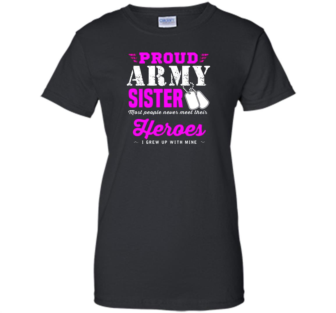 Proud army sister Women
