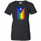 Puerto rican or cuban gay pride flag rainbow destroy Women