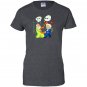 Pythagoras fights einstein c2 funny science gift Women